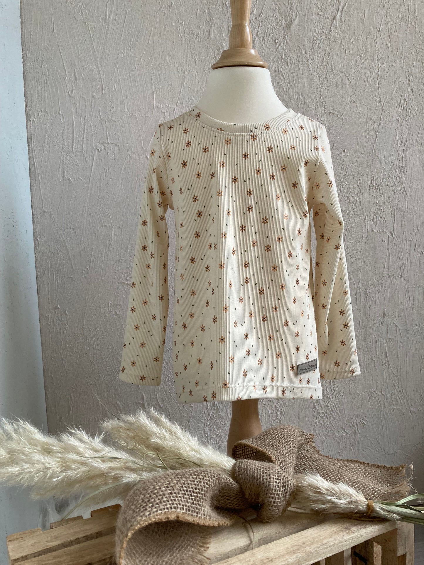 Langarm-Shirt Sternblume