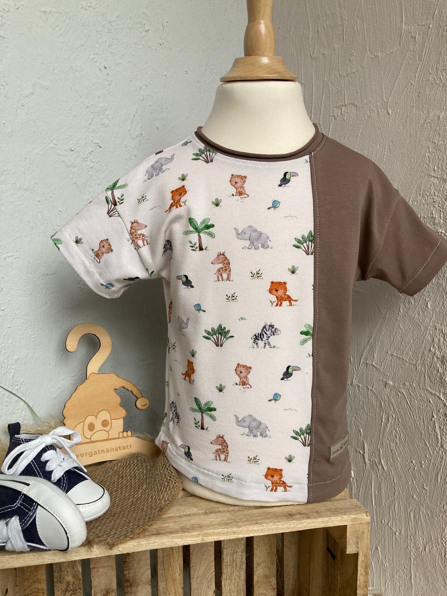 T-Shirt Dschungel - Jungen