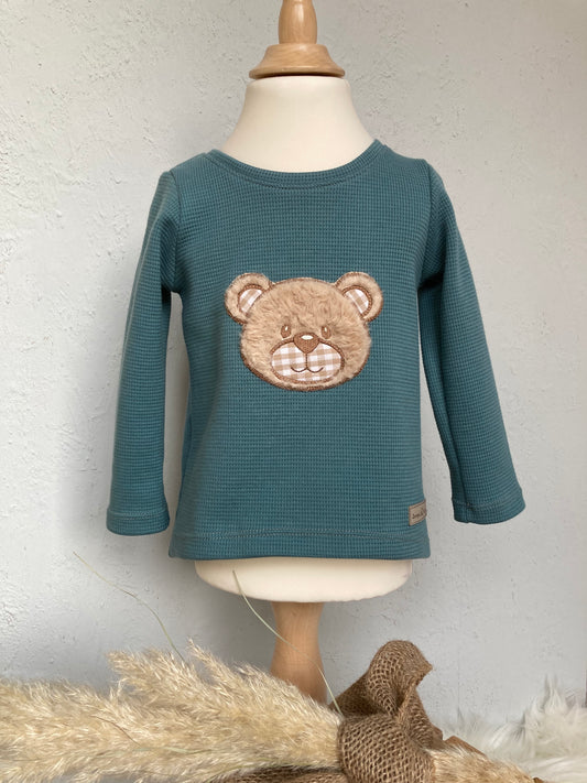 Vokuhila-Langarmshirt