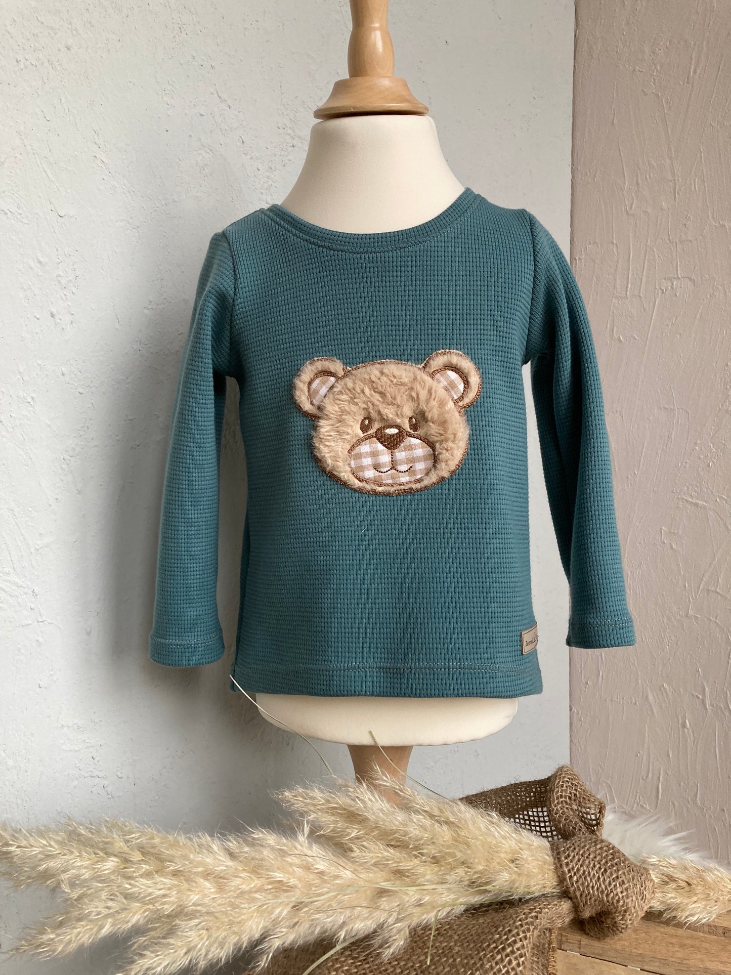 Vokuhila-Langarmshirt