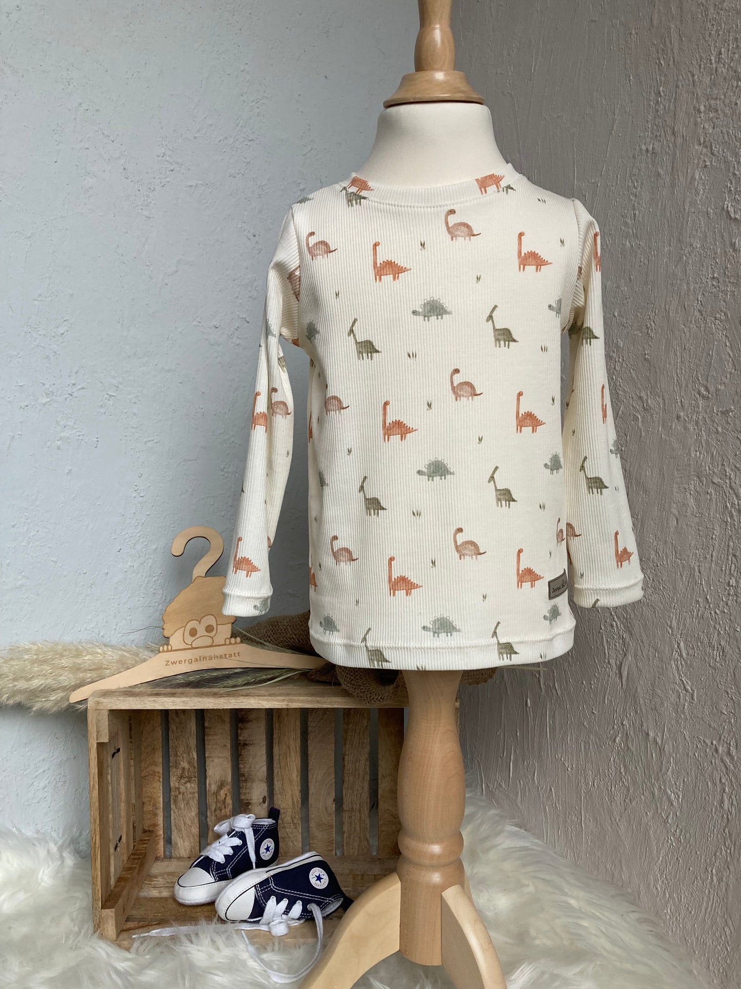 Langarmshirt Dinos
