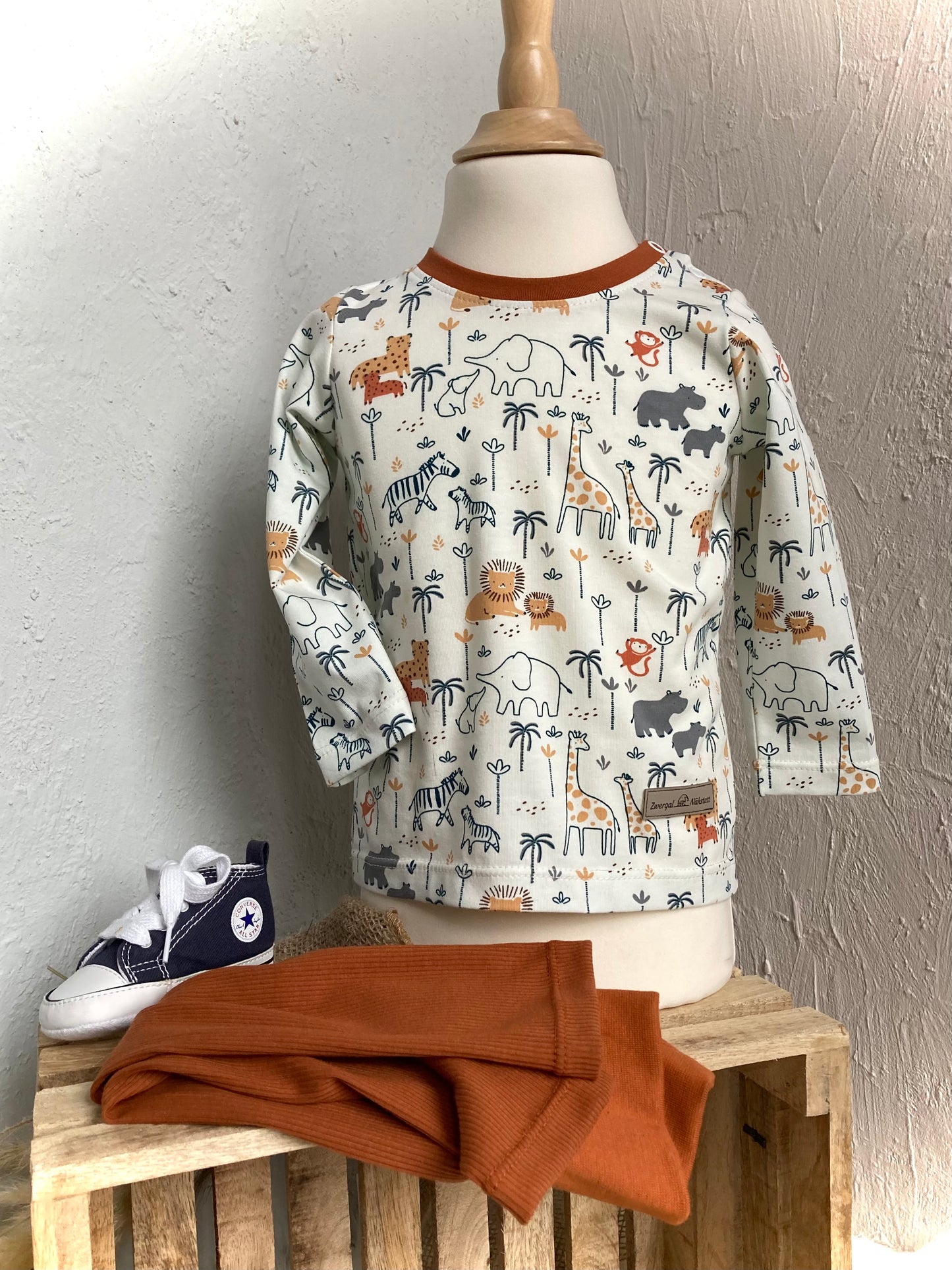 Set "Dschungel" - Langarmshirt + Hose