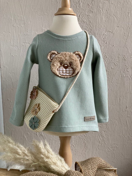 Langarmshirt Bärchen Unisex